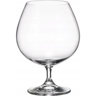 Bohemia Crystal Skleničky na koňak 6 x 690 ml