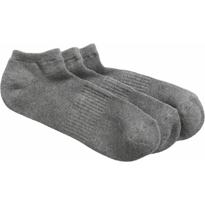 GAP BASIC ANKLE 3PK tmavo sivá