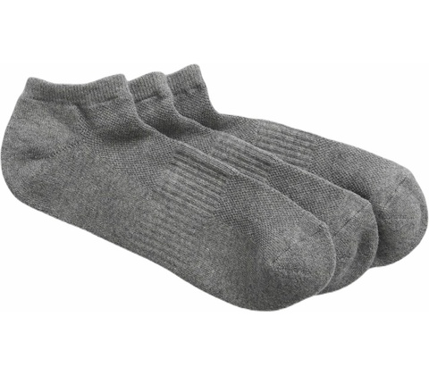 GAP BASIC ANKLE 3PK tmavo sivá