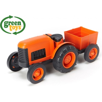 Green Toys Traktor s vlečkou
