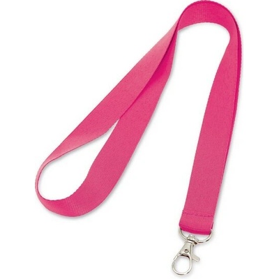 Snúrka na krk 20 mm Pink