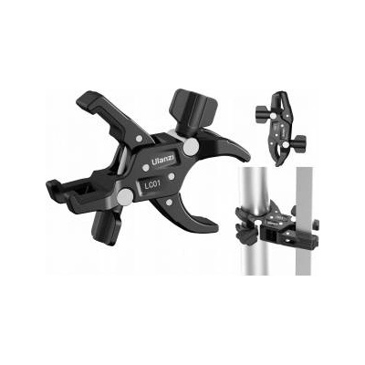 Ulanzi Double Mounting Bracket Clamp Magic Arm 2x Clip Super Clamp / ULANZI / LC01