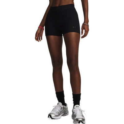 Under Armour dámske šortky Seamless Cotton Shorty Ultimate Black/Ultimate Black