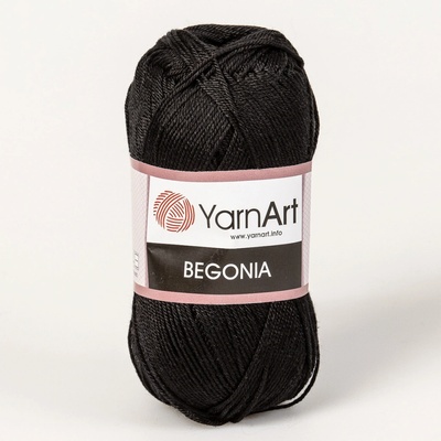 YarnArt Begonia 999 černá