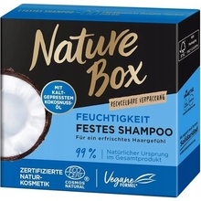 Nature Box tuhý šampón se za studena lisovaným kokosovým olejem 85 g