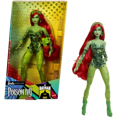Mattel Barbie Poison Ivy Batman zelená
