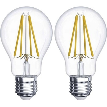 Emos LED žiarovka Filament A60 6,7 W E27 teplá biela 2 ks 1525283231