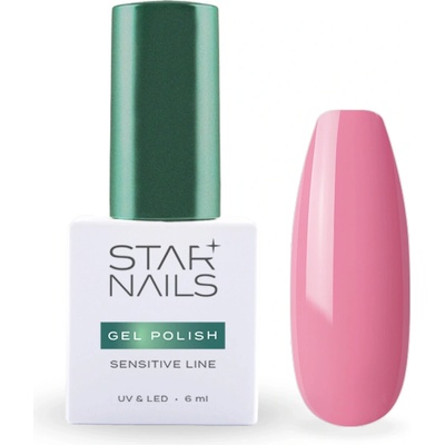 Polish Sensitive Line Uv Led gel Viridis sladko pastelovo ružový gél lak 614 6 ml