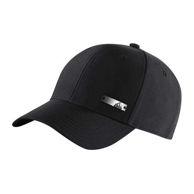 adidas Lightweight Metal Badge Baseball Cap Černá
