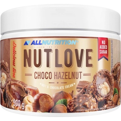 AllNutrition NutLove Protein Spread | Different Flavors [500 грама] Шоколад и лешник