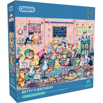Gibsons Пъзел Gibsons от 1000 части - Рожденият ден на Бети (G6403)