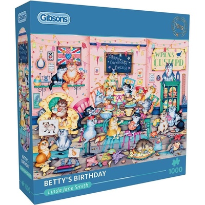 Gibsons Пъзел Gibsons от 1000 части - Рожденият ден на Бети (G6403)