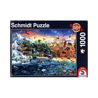Schmidt Spiele Die Welt der Tiere (Puzzle)
