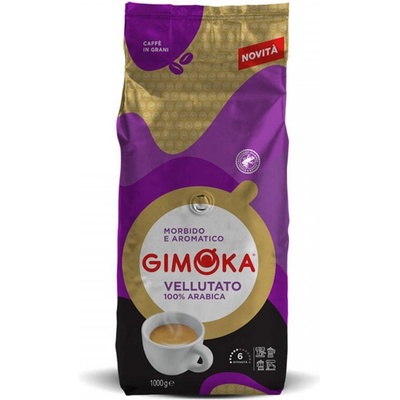 Gimoka Vellutato 100% Arabica 1 кг кафе на зърна