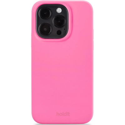 Holdit Гръб Holdit Silicone Case за iPhone 14 Pro - Розов
