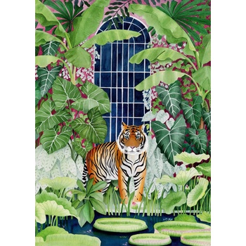 Image 1 of Pieces & Peace - Puzzle Greenhouse Tiger - 1 000 piese