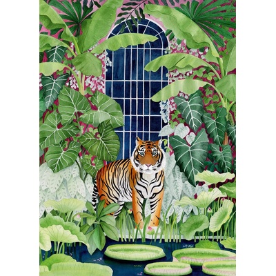 Pieces & Peace - Puzzle Greenhouse Tiger - 1 000 piese