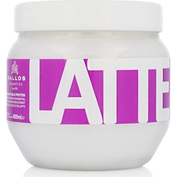 Kallos Cosmetics Latte maska pro chemicky poškozené vlasy 800 ml