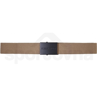 Mammut Logo belt dark sand