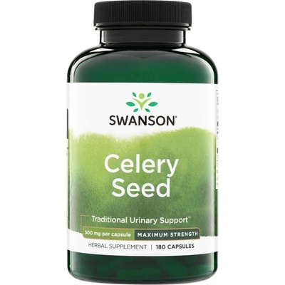 Swanson Celery Seed 500 mg 180 kapsúl