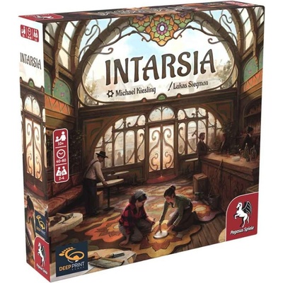 Deep Print Games Настолна игра Intarsia - Семейна (57821E)