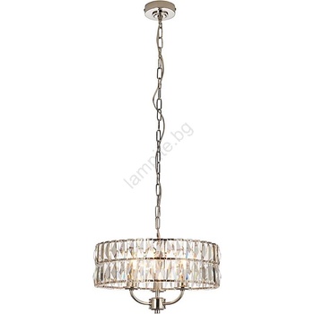 Endon Lighting 104466 - Пендел CLIFTON 3xE14/6W/230V лъскав хром/прозрачен (EN0145)