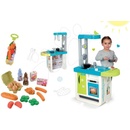 Smoby 310900-5 set tyrkysovo-zelená kuchynka Cherry Kitchen so zvukmi a Écoiffier potraviny Bubble Cook