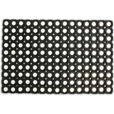 Home Elements gumová Děrovaná černá 40 x 60 cm – Zboží Dáma