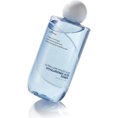 ISNTREE Hyaluronic Acid Ultra-Low Molecular Hyaluronic Acid Toner 300 ml