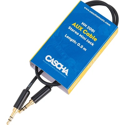 Cascha Аудио кабел Cascha HH 2091, 3.5mm/3.5mm, 0.5m (HH 2091)