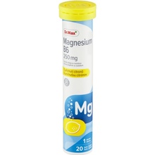 Dr.Max Magnesium B6 250 mg tbl eff citrón 20 ks