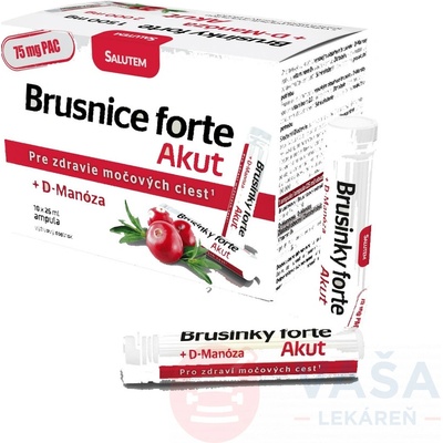 Salutem Brusnice forte akut 10 x 25 ml