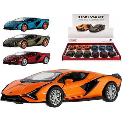 KINSMART Auto modelLamborghini Sián FKP 37 kov PB barvy 1:40