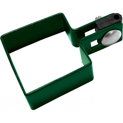 PILECKÝ Objímka plotového panelu PILOFOR pro sloupek PILOFOR poplastovaná koncová 60 x 60 mm zelená