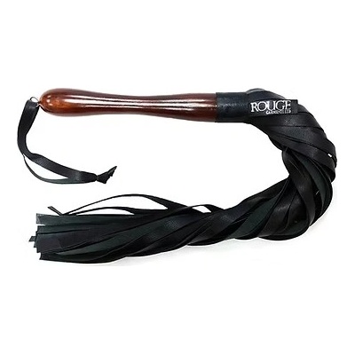 ostatní ROUGE Wooden Handle Leather Flogger