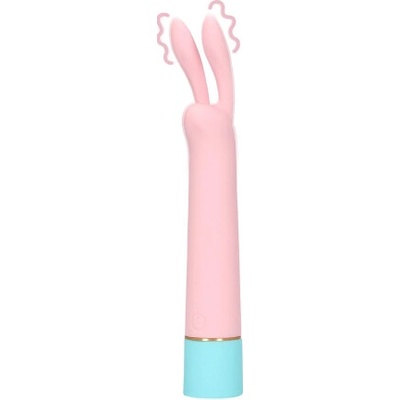 LOVELINE Mini Rabbit Vibrator with USB Charger Cherry Chiffon