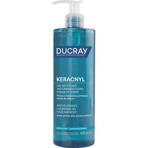 Ducray Keracnyl Пенещ се гел, 400 ml