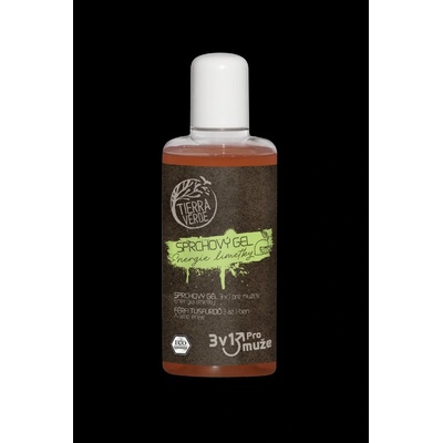 Tierra Verde Pánský sprchový gel na tělo, obličej a vlasy Energie limetky 110 ml