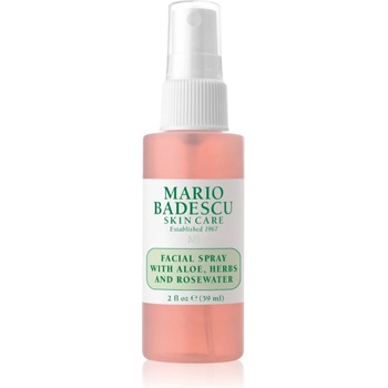 Mario Badescu Facial Spray with Aloe, Herbs and Rosewater тонизираща мълга за лице за освежаване и хидратация 59ml