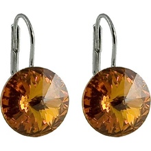 Klimm Rivoli se Swarovski Elements Topaz 13026