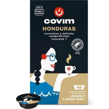Covim Honduras Bio 48 бр Кафе на капсули съвместими с Modo Mio