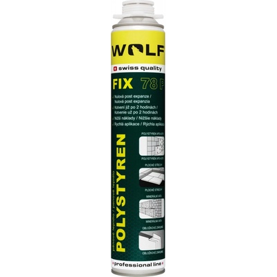 Wolf swiss quality Pistolové PU lepidlo na polystyren 78P 750 ml