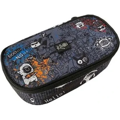 KAOS doodle monsters ученически несесер maxi
