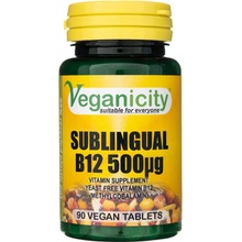 Veganicity B12 500µg Methylcobalamin 90 tabliet