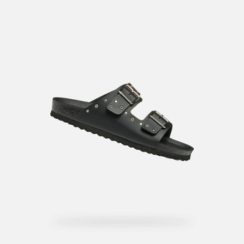 Geox Черни чехли за момичета Geox Adriel Geox | Cheren | Момичешки | 31