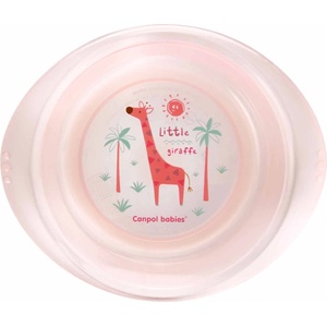 Canpol babies Пластмасова купа Canpol - Africa, 320 ml, розова (4/407_pin)