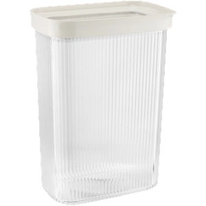 HORECANO HOME-Кутия за съхранение КРЕМ 2100ml 15.8x10xh22.2cm (32103C) (017429)