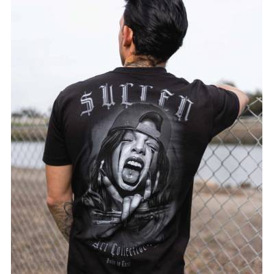 SULLEN Мъжка тениска sullen - rock out - black - scm6434_bk