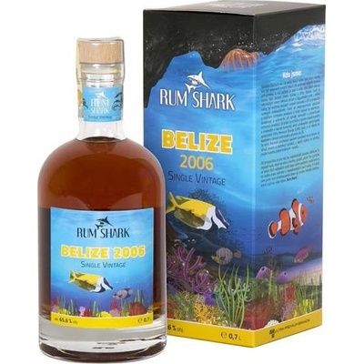 Rum Shark Edice #3 Belize 2006 65,6% 0,7 l (karton)