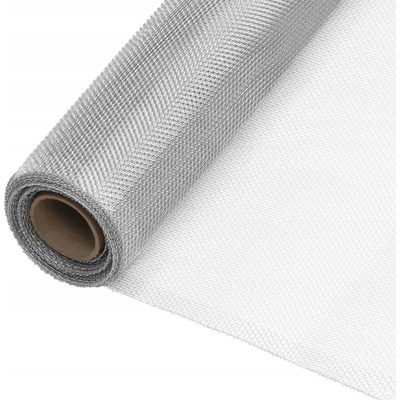 zahrada-XL Síť proti hmyzu hliník 80 x 1000 cm stříbrná